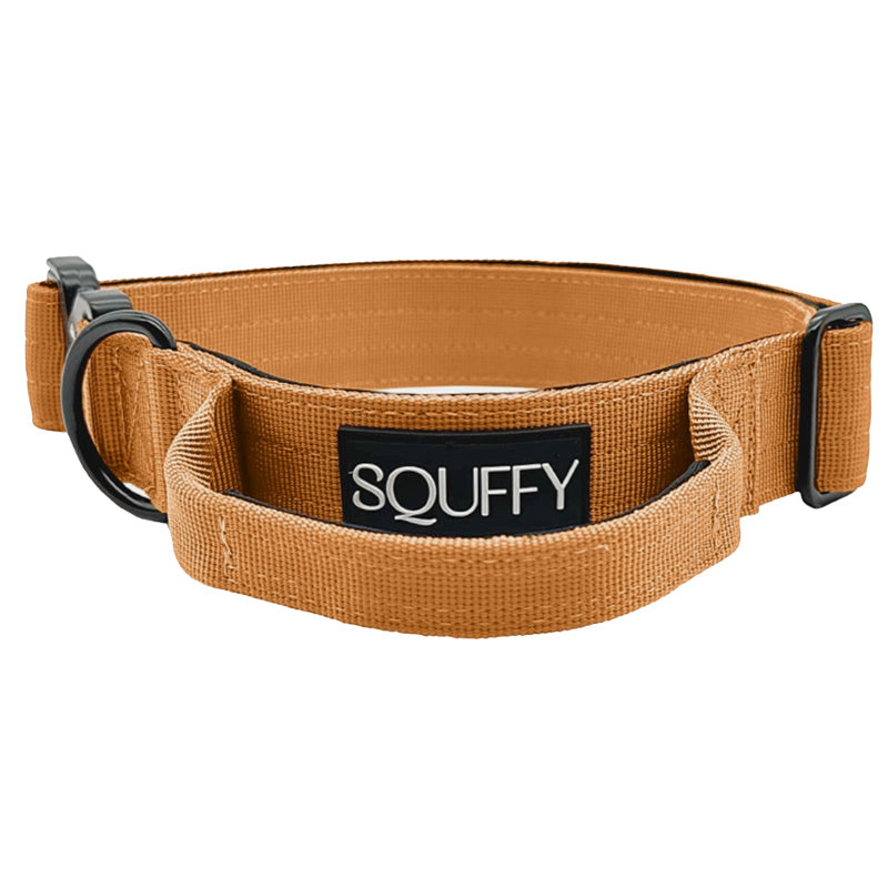 Collier Chien Tactique Honey Maze Cognac
