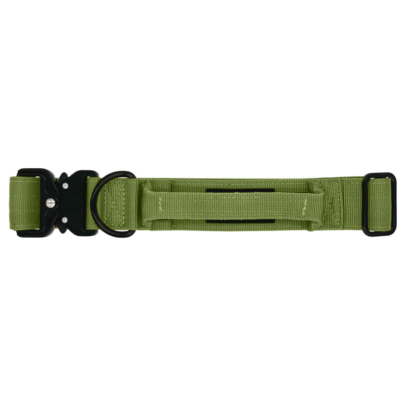Collier Chien Tactique Moss Forge Vert Olive
