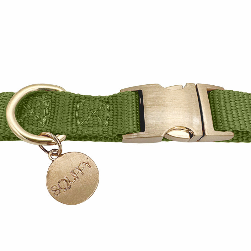 Collier Chiot Moss Breeze Vert Olive