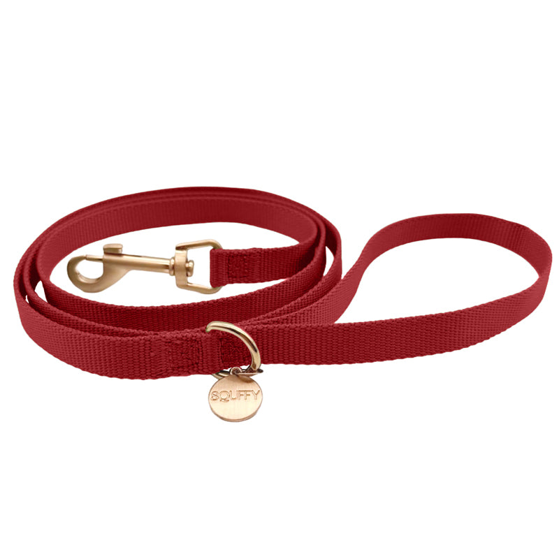 Laisse Chiot Ruby Gale Rouge Rubis