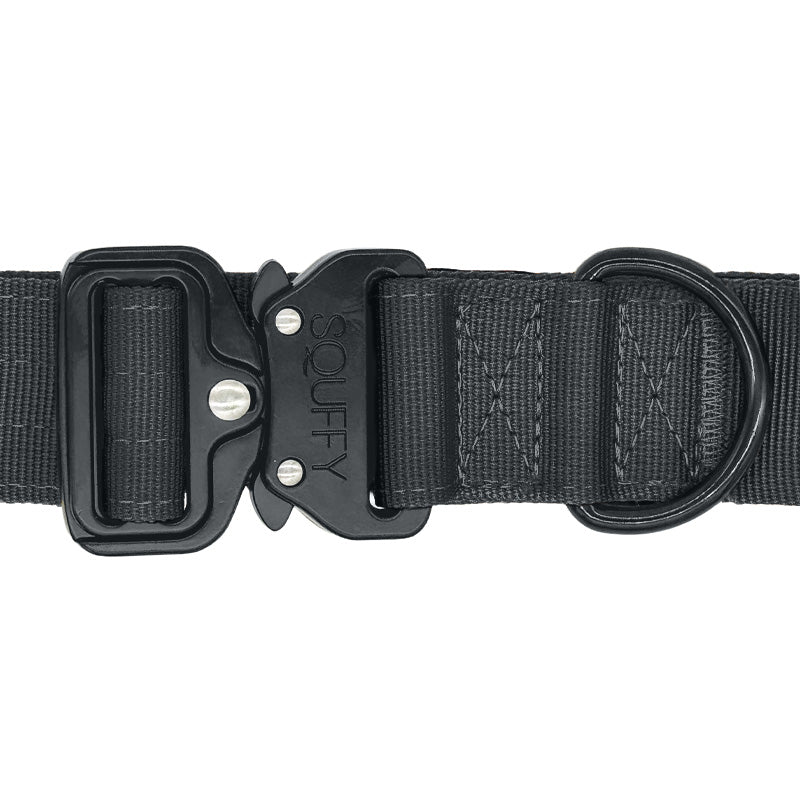 Collier Tactique Chien Raven Vex Noir