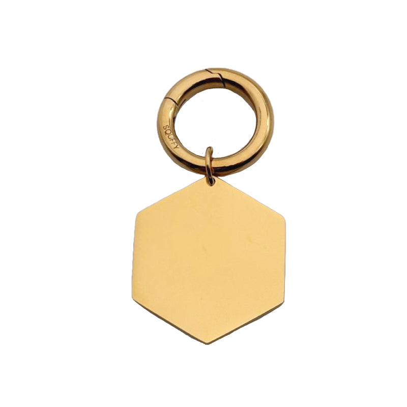 Médaille Hexagonale Gravée