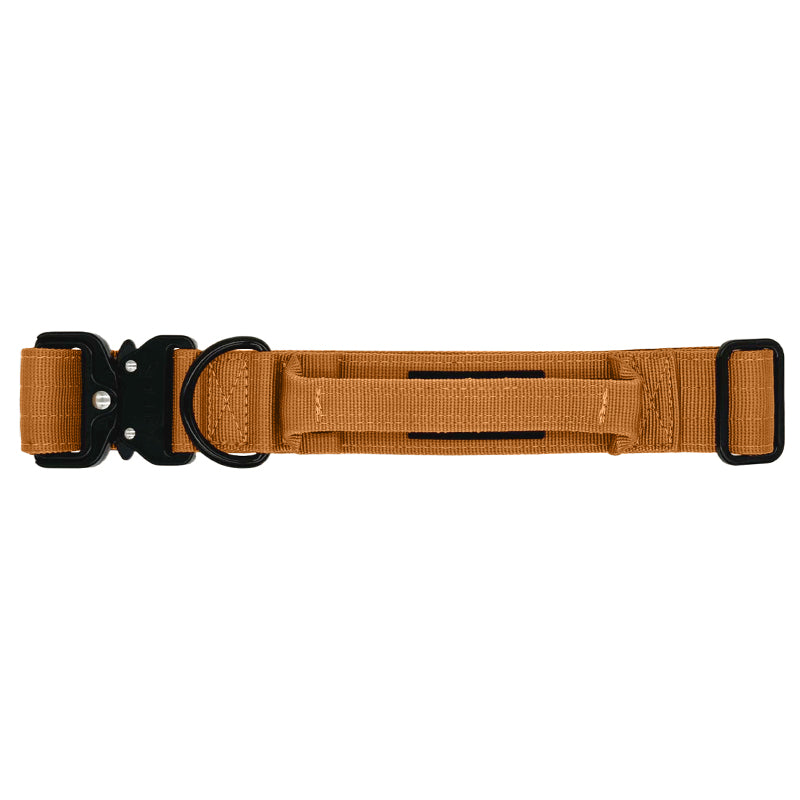 Collier Chien Tactique Honey Maze Cognac