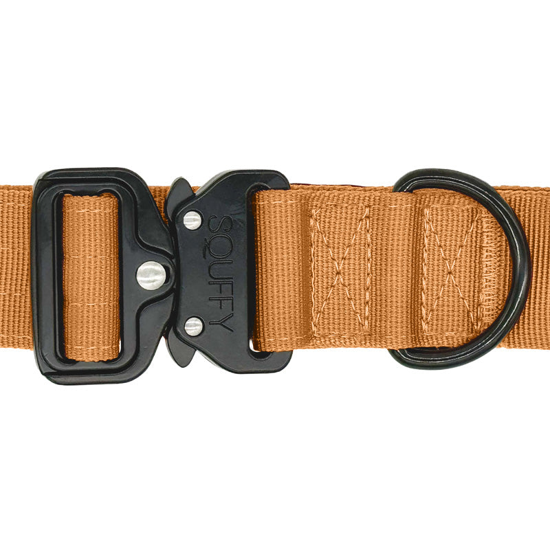 Collier Chien Tactique Honey Maze Cognac