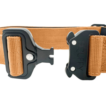 Collier Chien Tactique Honey Maze Cognac
