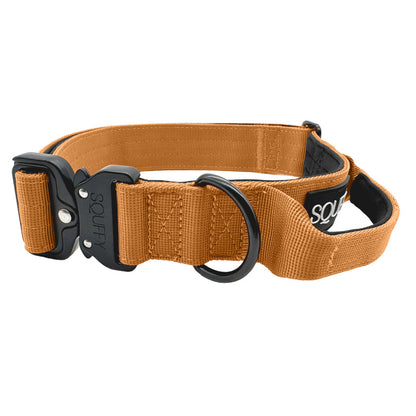 Collier Chien Tactique Honey Maze Cognac