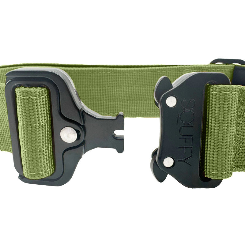 Collier Chien Tactique Moss Forge Vert Olive