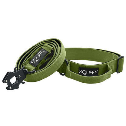 Collier Chien Tactique Moss Forge Vert Olive