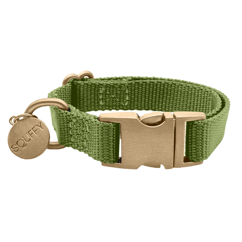 Collier Chiot Moss Breeze Vert Olive