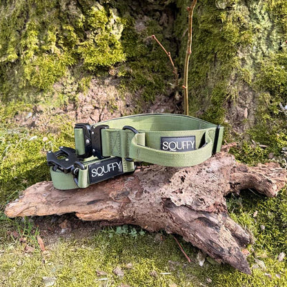 Collier Chien Tactique Moss Forge Vert Olive