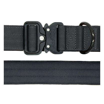 Collier Tactique Chien Raven Vex Noir