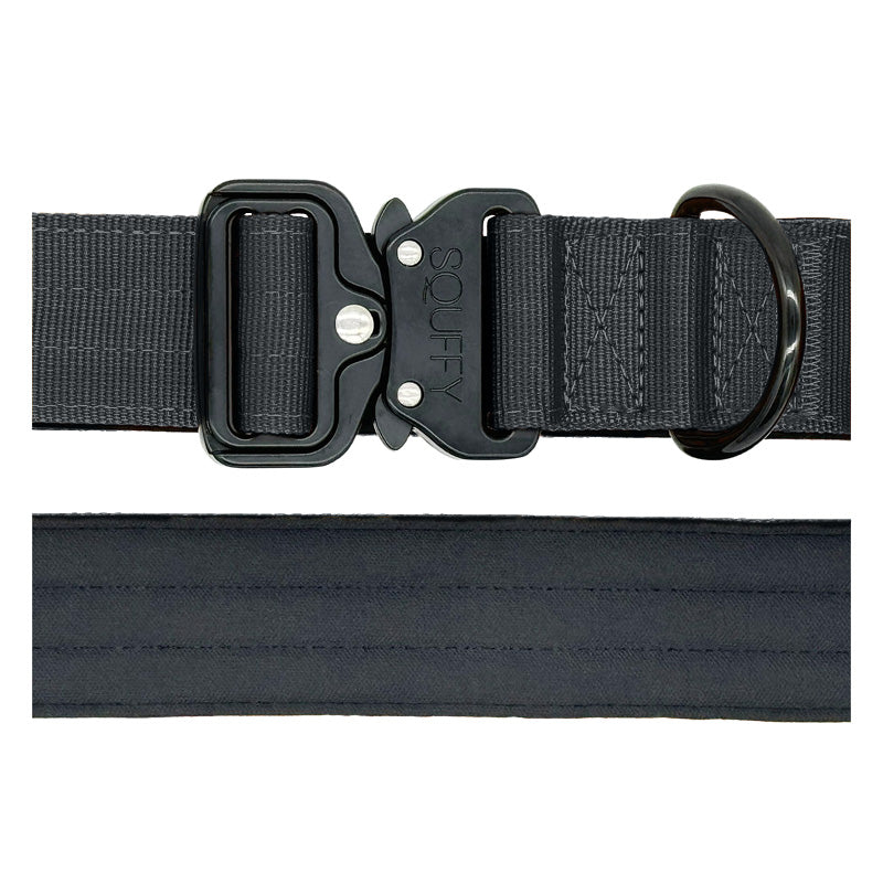 Collier Tactique Chien Raven Vex Noir