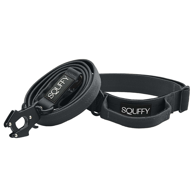 Collier Tactique Chien Raven Vex Noir