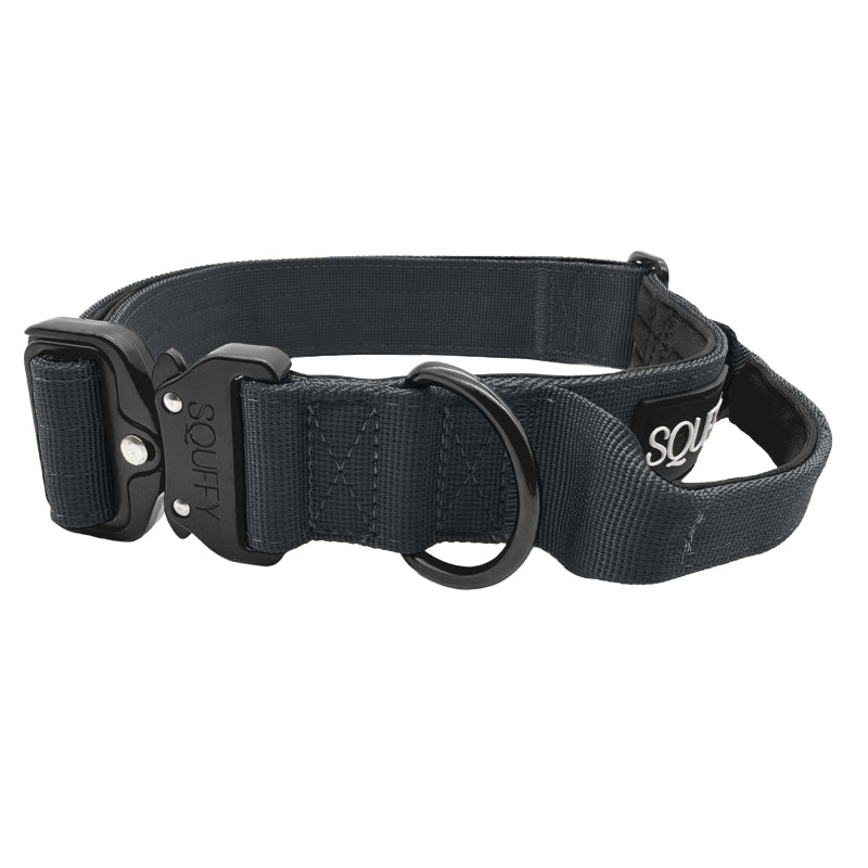 Collier Tactique Chien Raven Vex Noir